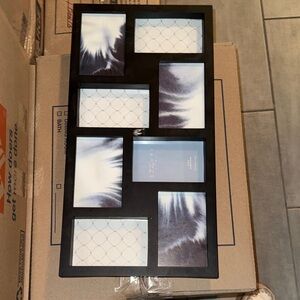 Elegant Black Multi-Photo Frame